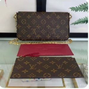 Comes in with dust bag and box.